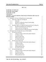 kế toán vốn bằng tiền tại công ty l c d 