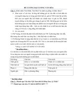 ĐỀ CƯƠNG đại CƯƠNG văn hóa 