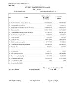 Báo cáo tài chính quý 3 năm 2009 - Công ty Cổ phần Sách và Thiết bị trường học Long An