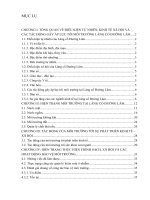 Báo cáo hiện trạng môi trường khu du lịch Làng cổ Đường Lâm – Thị xã Sơn Tây – Thành phố Hà Nội  năm 2014