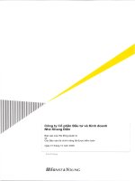 Báo cáo tài chính công ty mẹ năm 2009 (đã kiểm toán) - Công ty Cổ phần Đầu tư Kinh doanh nhà Khang Điền