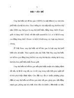 NGHIÊN cứu độc TÍNH bán RƯỜNG DIỄN của CAO LỎNG HVT TRÊN THỰC NGHIỆM 