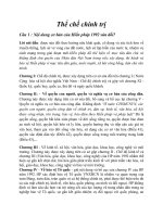 Thể chế chính trị 