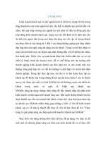 Thực trạng và giải pháp nâng cao hiệu quả kinh doanh ở khách sạn m belle 