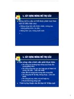 bài giảng thi công mố trụ cầu