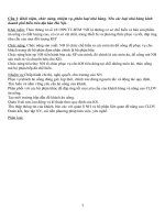 câu hỏi ôn tập môn quản trị kinh doanh nhà hàng 