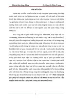 Thực trạng và giải pháp về công tác chăm sóc, bảo vệ sức khỏe bà mẹ và trẻ em của huyện bình gia tỉnh lạng sơn trong giai đoạn hiện nay 