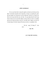 KẾ TOÁN tại các đơn vị sự NGHIỆP GIÁO dục TRÊN địa bàn HUYỆN LƯƠNG tà 