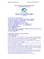 Báo cáo thường niên năm 2007 - Công ty Cổ phần Tập đoàn Thủy sản Minh Phú