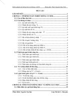 Kiểm nghiệm hệ thống bôi trơn động cơ d50 