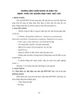 HƯỚNG dẫn CHẨN đoán và điều TRỊ BỆNH PHỔI tắc NGHẼN mạn TÍNH đợt cấp 