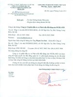 Nghị quyết Hội đồng Quản trị - Công ty Cổ phần Đầu tư và Phát triển Bất động sản HUDLAND