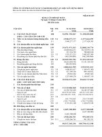 Báo cáo tài chính năm 2011 (đã kiểm toán) - CTCP Đầu tư Xây dựng và Phát triển Vật liệu IDICO