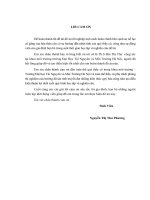 Đánh giá chất lượng nước Sông Lô đoạn chảy qua Thành Phố Việt Trì,tỉnh Phú Thọ