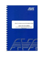 Báo cáo tài chính quý 2 năm 2011 (đã soát xét) - Công ty Cổ phần Lắp máy - Thí nghiệm Cơ điện