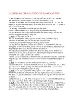 (Cách nhân chia đa thức)