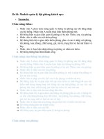 Module quản lý đặt phòng khách sạn 