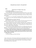 Hướng dẫn soạn văn lớp 10