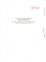 Báo cáo tài chính hợp nhất năm 2013 (đã kiểm toán) - Công ty Cổ phần Tư vấn Dự án Quốc tế KPF