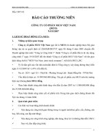 Báo cáo thường niên năm 2007 - Công ty Cổ phần Đầu tư và Xây dựng BDC Việt Nam