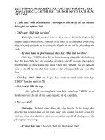 đề cương ôn tập môn giáo dục quốc phòng 