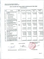 Báo cáo KQKD quý 2 năm 2011 - Công ty cổ phần Du lịch - Dịch vụ Hội An