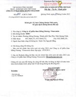 Báo cáo tài chính quý 2 năm 2015 (đã soát xét) - Công ty cổ phần Than Mông Dương - Vinacomin