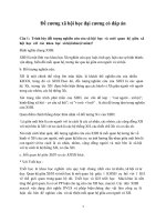 Đề cương xã hội học đại cương có đáp án 