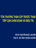 9 tổn thương thận cấp trước thận chẩn đoán và điều trị