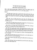 tài liệu ôn thi tốt nghiệp môn thực hành hướng dẫn 