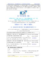 Bản cáo bạch - Công ty Cổ phần Đầu tư Tài chính Quốc tế và Phát triển Doanh nghiệp IDJ