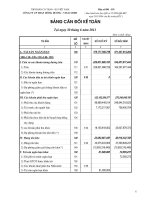 Báo cáo tài chính quý 2 năm 2011 - Công ty cổ phần Than Mông Dương - Vinacomin