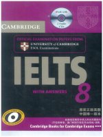 Cambridge IELTS 8 FREE