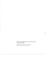 Báo cáo tài chính công ty mẹ quý 4 năm 2009 - Công ty Cổ phần Đầu tư Kinh doanh nhà Khang Điền
