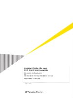 Báo cáo tài chính hợp nhất năm 2009 (đã kiểm toán) - Công ty Cổ phần Đầu tư Kinh doanh nhà Khang Điền