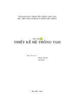 bài giảng thiết kế hệ thống vlsi 