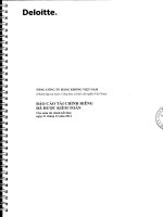 Báo cáo tài chính công ty mẹ năm 2014 (đã kiểm toán) - Tổng Công ty Hàng không Việt Nam-CTCP
