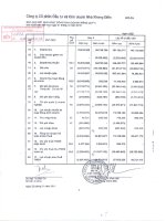 Báo cáo KQKD công ty mẹ quý 4 năm 2010 - Công ty Cổ phần Đầu tư Kinh doanh nhà Khang Điền