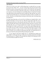 Bộ khuếch đại quang lai ghép trong mạng WDM 