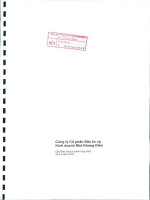 Báo cáo tài chính hợp nhất quý 3 năm 2010 - Công ty Cổ phần Đầu tư Kinh doanh nhà Khang Điền