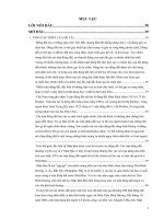 thuyết minh đồ án tốt nghiệp cầu dây văng nút giao thông ngã ba huế chịu tải trọng động đất