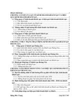 Thực trạng và giải phát nhằm nâng cao hiệu quả kinh doanh tại khách sạn hoàng gia 