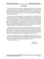 Thiết kế cung cấp điện cho 1 phân xưởng sửa chữa cơ khí 