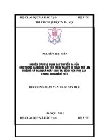 NGHIÊN cứu tác DỤNG gây CHUYỂN dạ của ỐNG THÔNG HAI BÓNG  cải TIẾN TRÊN THAI từ 38 TUẦN TRỞ lên THIỂU ối và THAI QUÁ NGÀY SINH tại BỆNH VIỆN PHỤ sản TRUNG ƯƠNG năm 2015 