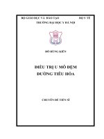 Nghiên cứu hiệu quả điều trị bệnh u mô đệm đường tiêu hóa ác tính bằng glivec (imatinib) tại bệnh viện k 