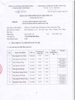 Báo cáo tình hình quản trị công ty - Công ty cổ phần Supe Phốt phát và Hóa chất Lâm Thao