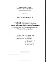 Sự biến đổi của gia đình việt nam trong mối quan hệ với cộng đồng xã hội 