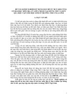 SKKN địa 6 :  Kinh nghiệm sử dụng bản đồ tư duy khi củng cố bài học môn Địa lý lớp 6 nhằm tạo hứng thú và kết  quả học tập cho học sinh ở trường THCS Nga Lĩnh