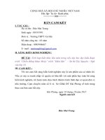 Tích hợp kiến thức liên môn trong việc dạy học đọc hiểu đoạn trích “chiến thắng mtao mxây” trích “đăm săn”  – sử thi tây nguyên   ngữ văn lớp 10  