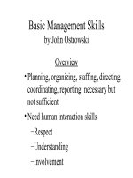 Basic Management Skills